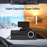 Sameuo Car Dvr Dash Cam Front And Rear Video Recorder Night Vision Auto Wifi App Rear view 24H Parking GPS Dashcam Car Camera