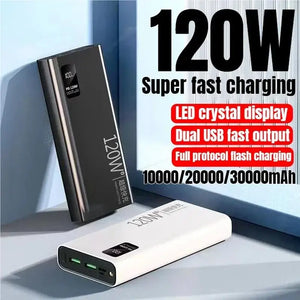 Power Bank, Super Fast Charging, Portable Battery Charger 