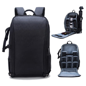 DSLR Camera Bag, Camera Backpack, Universal, Waterproof Shoulder Backpack, Digital SLR Photo Bag/Rain Cover Suitable for Canon, Nikon, SONY Etc.