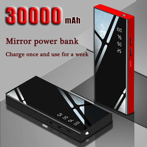 Super Fast Charging Power Bank 30000mAh External Power Bank 20000mAh Portable And Thin Power Bank Suitable For Samsung Xiaomi