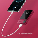 Xiaomi 30000mAh Power Bank For Macsafe Magnetic Super Fast Charging Qi Wireless Charger Powerbank for iPhone 15 Samsung Huawei