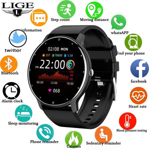 Smart Watch, Bluetooth, GPS, Counting Steps, Heart rate, Alarm