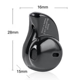 AORLO Wireless Headphone Bluetooth Earphone Earbud With Mic Mini Invisible Sport Stereo Bluetooth Headset S530 For xiaomi phone