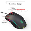 6400 DPI Ergonomic Wired RGB Gaming Mouse with Adjustable 7 Buttons