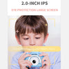 HD 1080P Digital Kids Camera 20MP Children Camera with USB Charger Built-In Game Camera Shockproof Silicone Protection Cover