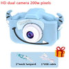 HD 1080P Digital Kids Camera 20MP Children Camera with USB Charger Built-In Game Camera Shockproof Silicone Protection Cover